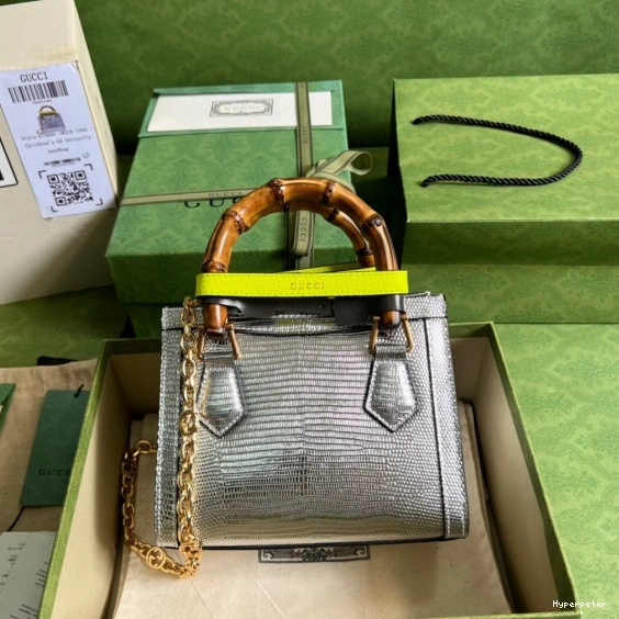 Hyper Peter Diana mini bag Gucci lizard 0708